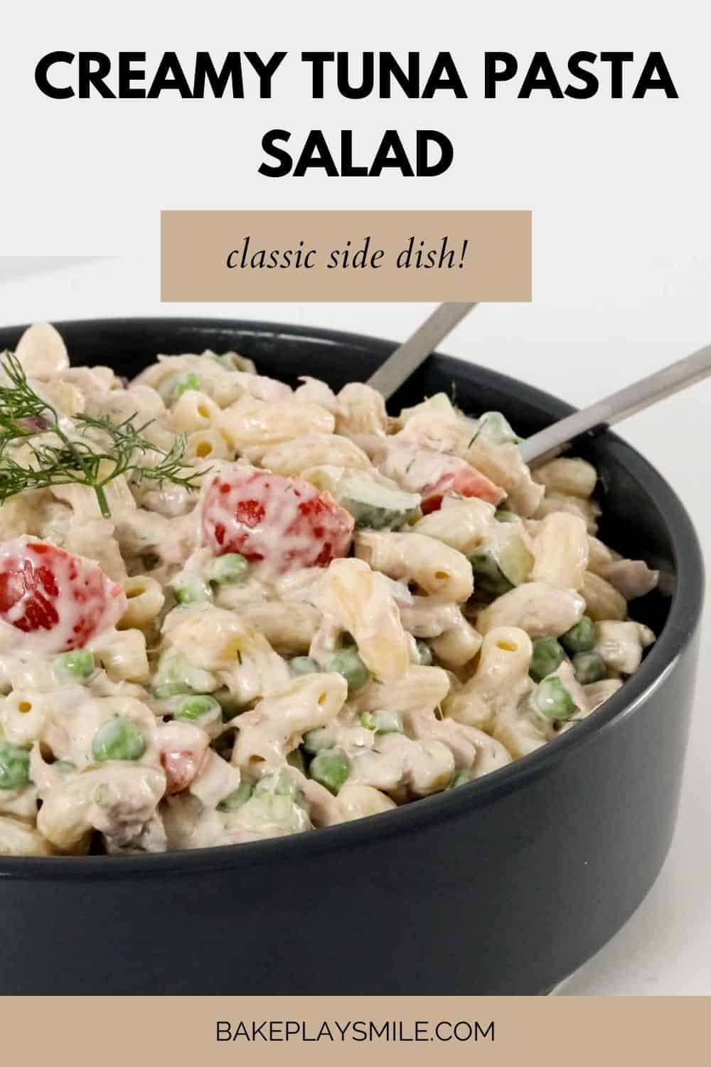 Creamy Tuna Pasta Salad