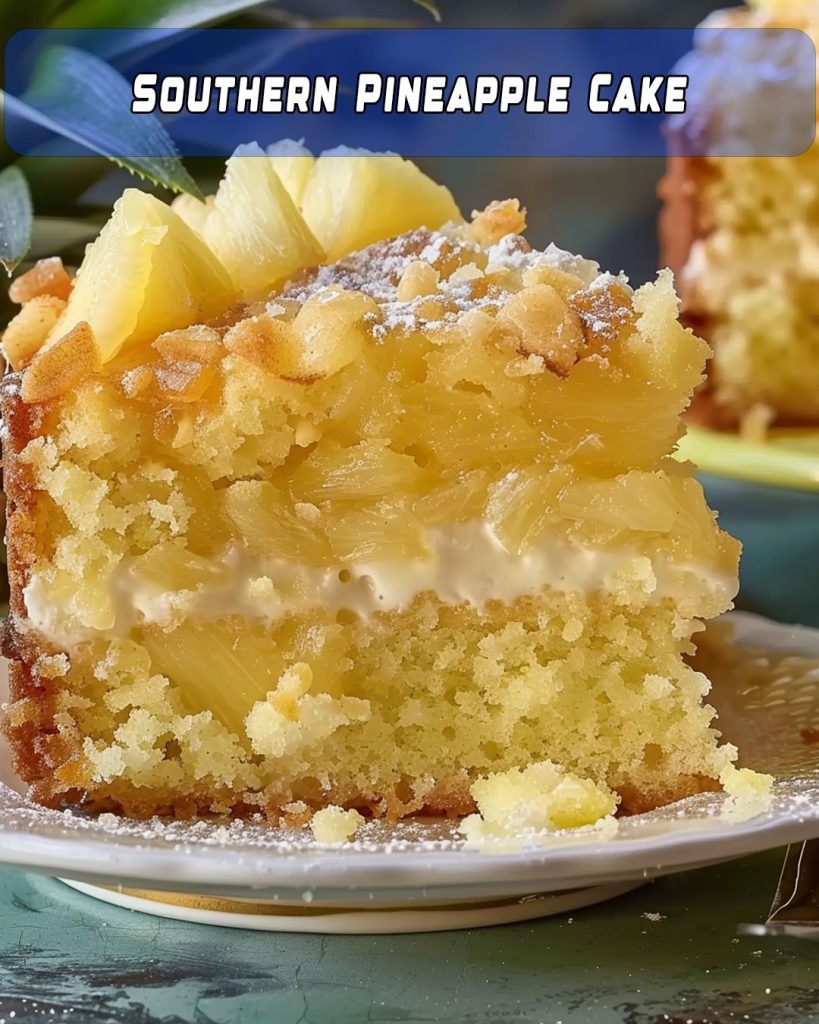 Southern Pineapple Cake